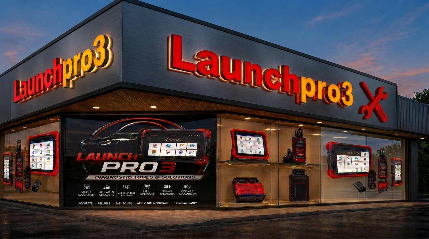 Launchpro3 flagship OBD2 diagnostic tools store shipping worldwide