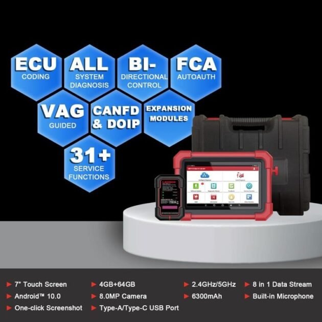 LAUNCH 919 MAX Professional Wireless Bidirectional Diagnostic Scan Tool - Image 2